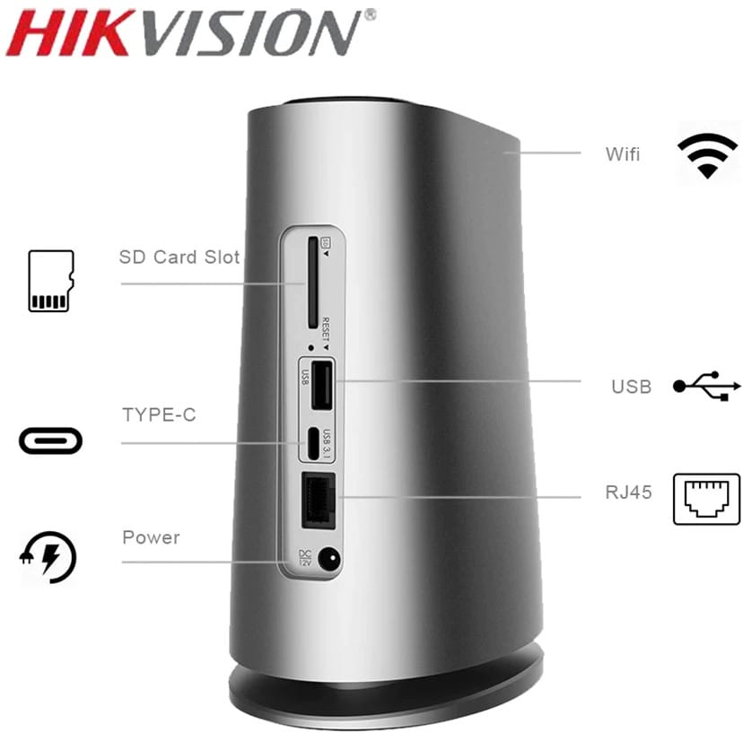 Boîtier de disque dur externe NAS HIKVISION Réseau Wifi Cloud privé (HS-AFS-H100I/1GB/TUT)