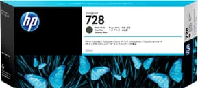 HP 728 Noir Mat - Cartouche d'encre HP d'origine (F9J68A)