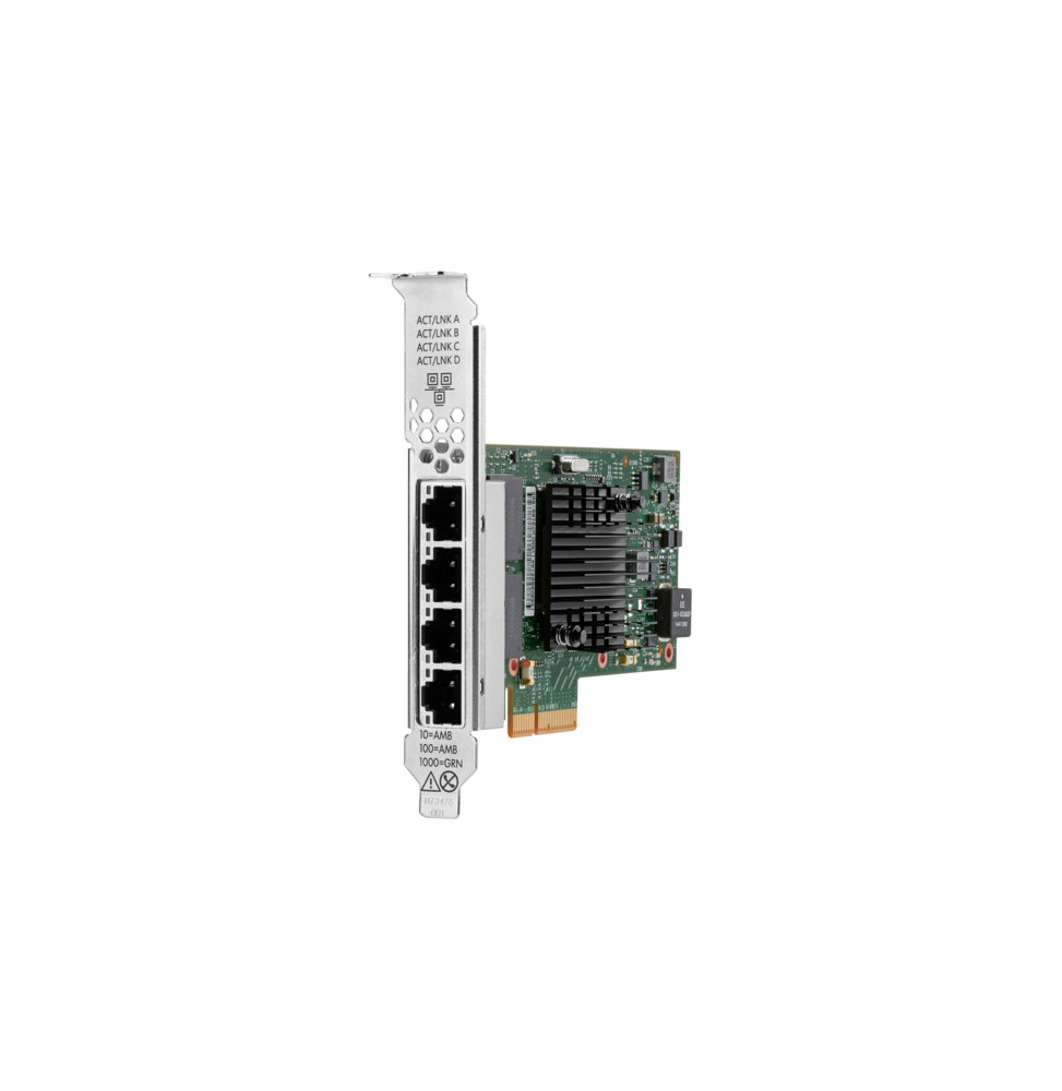 Adaptateur HPE Ethernet BASE-T BCM5719 1Gb 4 ports (647594-B21)