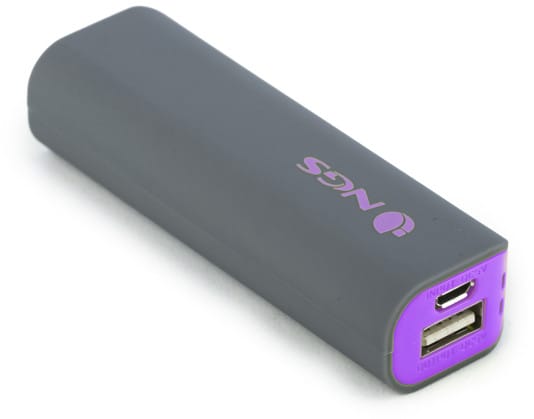 Batterie NGS Powerbank 2200 mAh (POWERPUMP2200GRAPE)