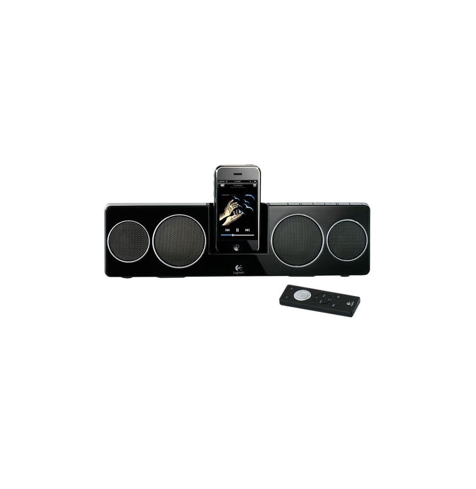 Haut-parleur Stéréo Logitech Pure-Fi Anywhere 2 pour iPod/iPhone (984-000061)