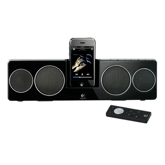 Haut-parleur Stéréo Logitech Pure-Fi Anywhere 2 pour iPod/iPhone (984-000061)