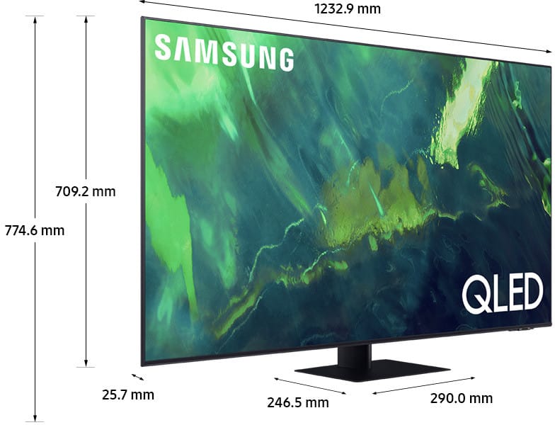 Téléviseur Samsung Q70A 4K Smart TV QLED 55" (QA55Q70AAUXMV)