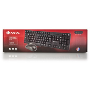 Pack Clavier/Souris sans fil NGS Euphoria (EUPHORIAKITFRENCH)