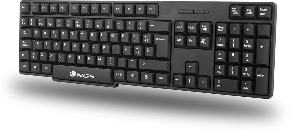 Pack Clavier/Souris sans fil NGS Euphoria (EUPHORIAKITFRENCH)