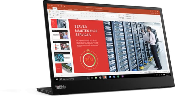 Écran portable Full HD 14" Lenovo ThinkVision M14 (61DDUAT6EU)