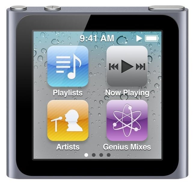 iPod nano 8 GB d'Apple (6ème génération)