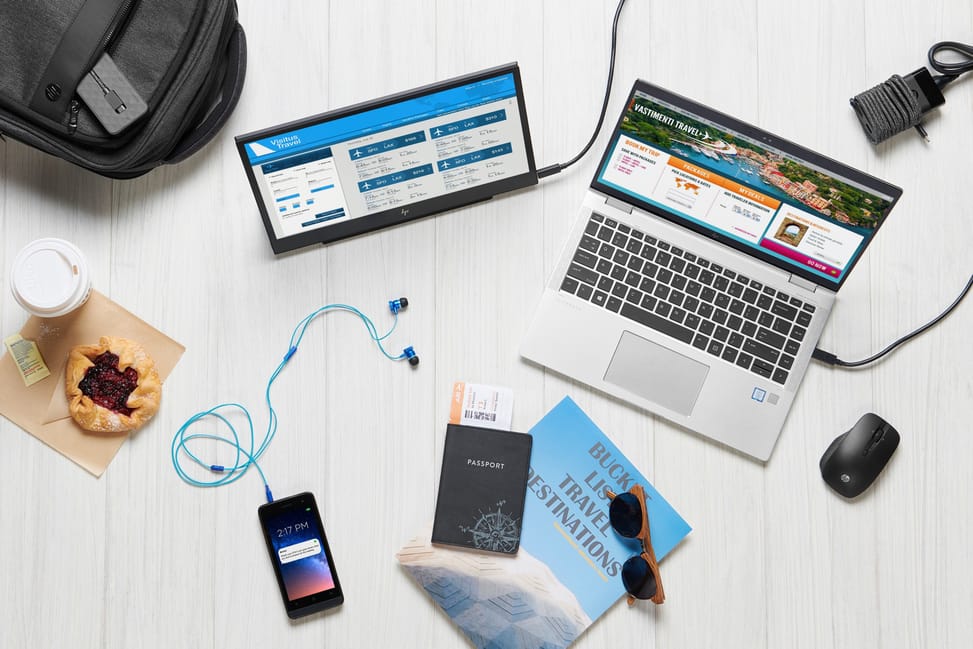 Adaptateur secteur de voyage / chargeur ultraplat HP USB-C 65 W (3PN48AA)