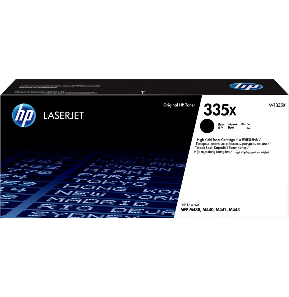 HP 335X Noir - Toner HP LaserJet d'origine à grande capacité (W1335X) HP 335X Noir - Toner HP LaserJet d'origine à grande capacité (W1335X)