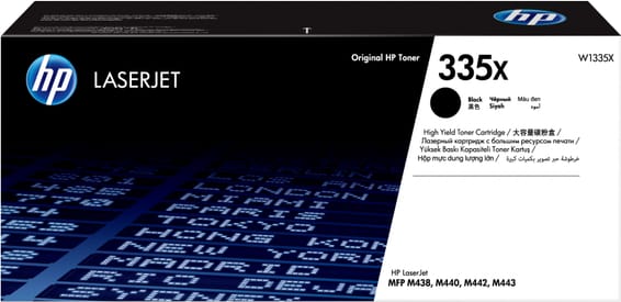 HP 335X Noir - Toner HP LaserJet d'origine à grande capacité (W1335X)