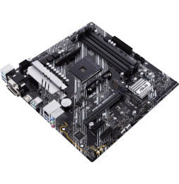 PRIME B550M-A – Carte mère AMD B550 (Ryzen AM4) au format micro ATX avec double M.2, PCIe 4.0, Ethernet 1Gb, HDMI/D-Sub/DVI, SAT