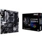 PRIME B550M-A – Carte mère AMD B550 (Ryzen AM4) au format micro ATX avec double M.2, PCIe 4.0, Ethernet 1Gb, HDMI/D-Sub/DVI, SAT