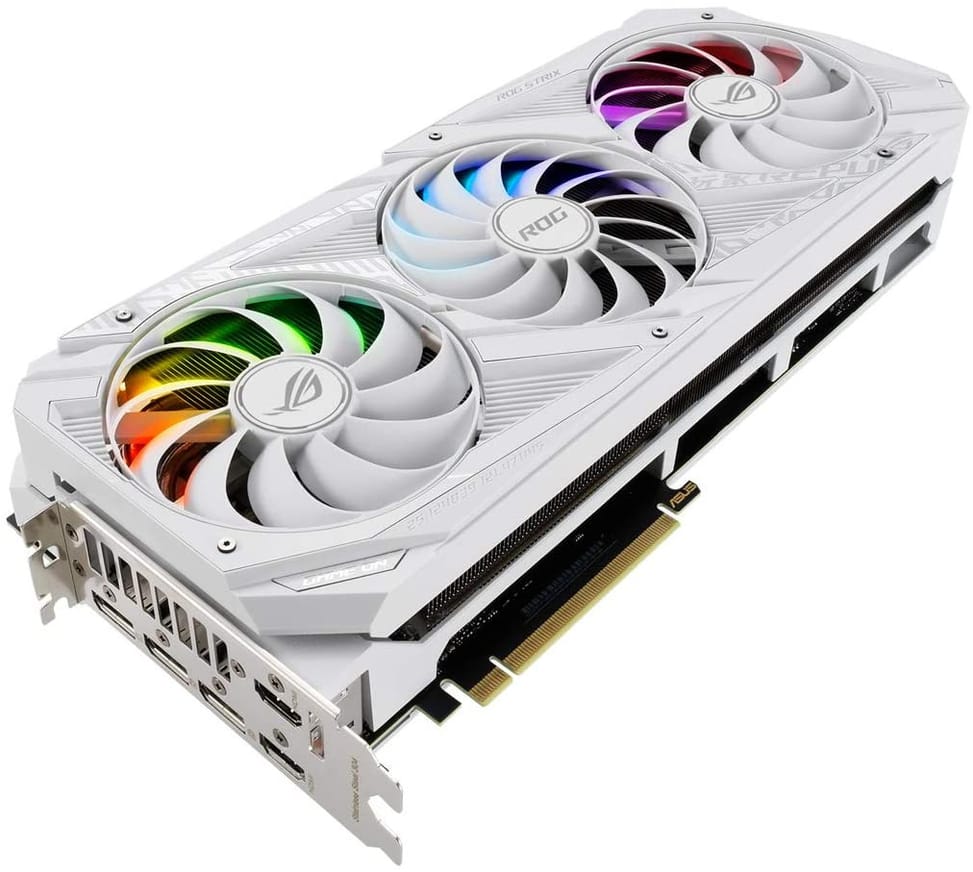 ASUS CARTE GRAPHIQUE ROG-STRIX-RTX3090-O24G-WHITE (90YV0F96-M0NM00)