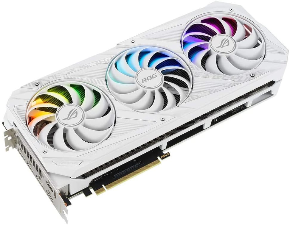 ASUS CARTE GRAPHIQUE ROG-STRIX-RTX3090-O24G-WHITE (90YV0F96-M0NM00)