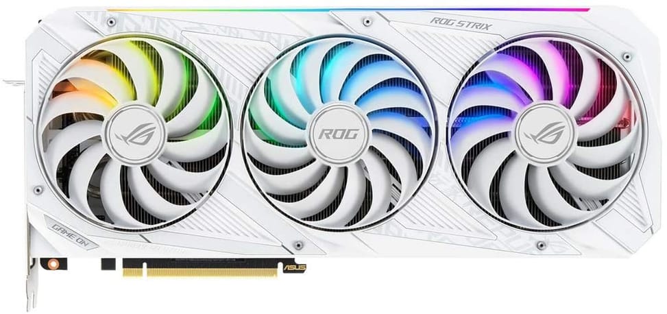 ASUS CARTE GRAPHIQUE ROG-STRIX-RTX3090-O24G-WHITE (90YV0F96-M0NM00)
