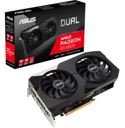 Carte graphique Asus DUAL-RX6600-8G 8GB (90YV0GP0-M0NA00)