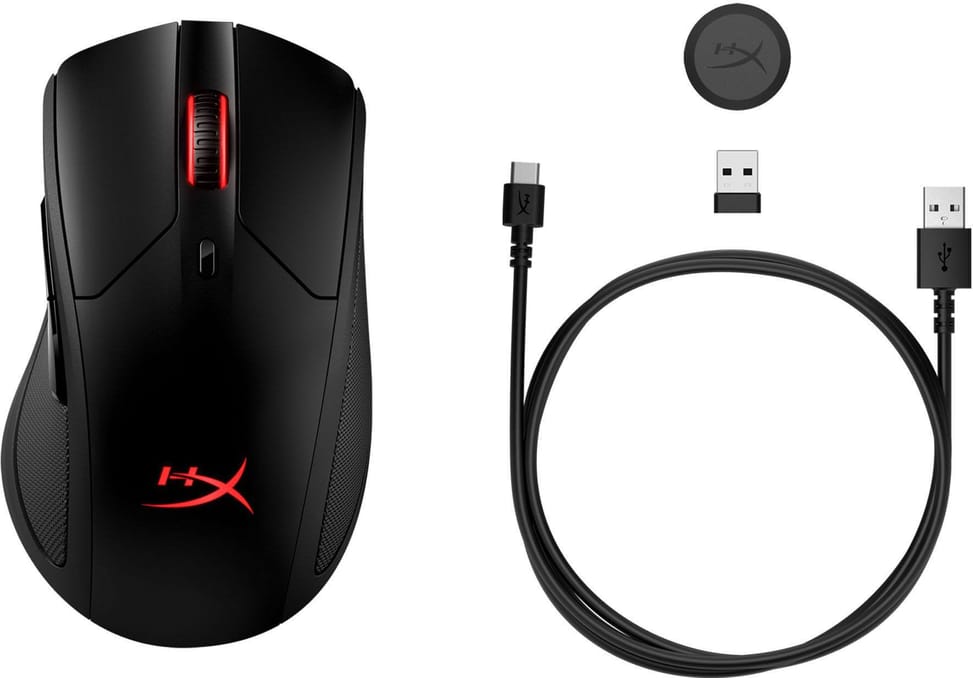 Souris de jeu sans fil HyperX Pulsefire Dart HX-MC006B (4P5Q4AA)