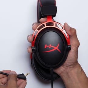 Casque-micro Gaming HyperX Cloud Alpha HX-HSCA-RD/EM - Jack 3,5 mm (4P5L1AM) — image 4