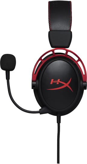 سماعة رأس بميكروفون للألعاب HyperX Cloud Alpha HX-HSCA-RD/EM - Jack 3.5 مم (4P5L1AM)