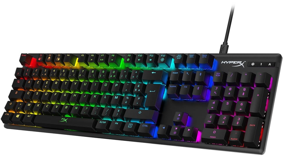 Clavier de jeu mécanique HyperX Alloy Origins HX-KB6RDX-FR (4P4F6AQ)
