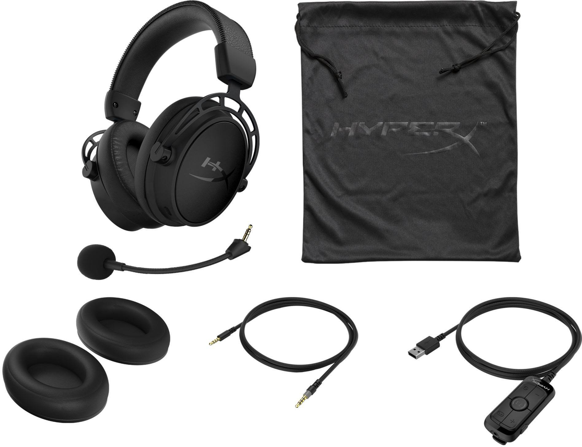 Casque-micro HyperX Cloud Alpha S HX-HSCAS-BK/WW - Jack 3,5 mm / USB