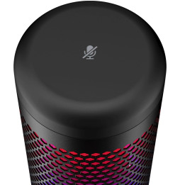 Micro autonome complet HyperX QuadCast HMIQ1S-XX-RG/G pour les streamers, créateurs de contenu et joueurs (4P5P7AA)