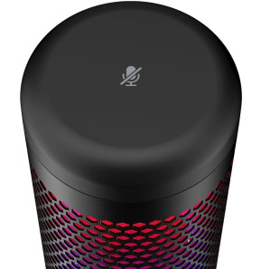 Micro autonome complet HyperX QuadCast HMIQ1S-XX-RG/G pour les streamers, créateurs de contenu et joueurs (4P5P7AA)