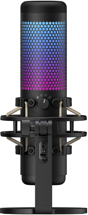 Micro autonome complet HyperX QuadCast HMIQ1S-XX-RG/G pour les streamers, créateurs de contenu et joueurs (4P5P7AA) — image 3