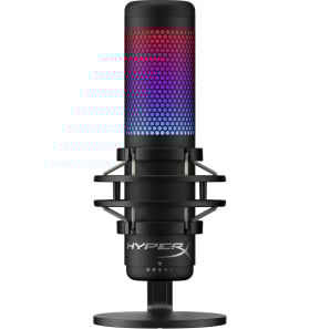 Micro autonome complet HyperX QuadCast HMIQ1S-XX-RG/G pour les streamers, créateurs de contenu et joueurs (4P5P7AA)
