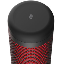 Micro autonome complet HyperX QuadCast HX-MICQC-BK pour les streamers, créateurs de contenu et joueurs (4P5P6AA)