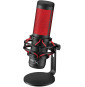 Micro autonome complet HyperX QuadCast HX-MICQC-BK pour les streamers, créateurs de contenu et joueurs (4P5P6AA)