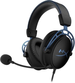 سماعة رأس بميكروفون HyperX Cloud Alpha S HX-HSCAS-BL/WW - Jack 3.5 مم / USB (4P5L3AA)