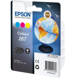 Epson Monobloc Globe 267 - encre DURABrite Ultra 3 couleurs  (C13T26704010)