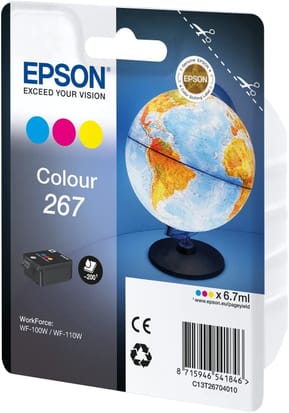Epson Monobloc Globe 267 - encre DURABrite Ultra 3 couleurs (C13T26704010) — image 4