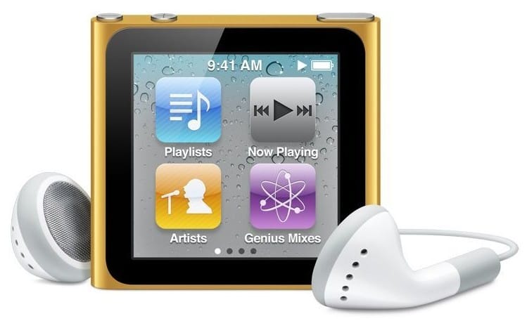 iPod nano 8 GB d'Apple (6ème génération)
