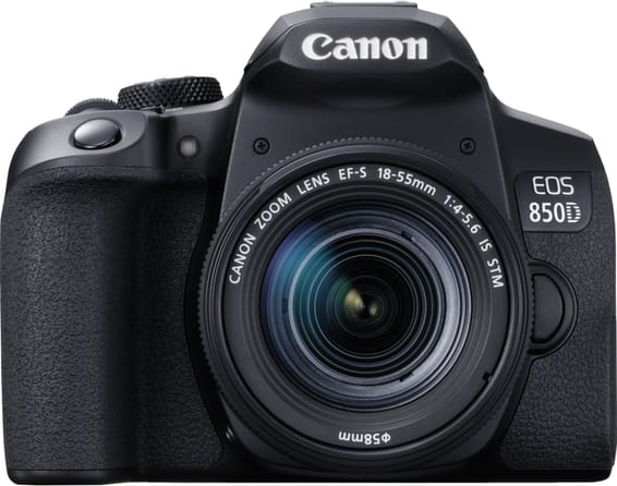 Reflex Canon EOS 850D + objectif EF-S 18-55mm IS STM (3925C002AA)
