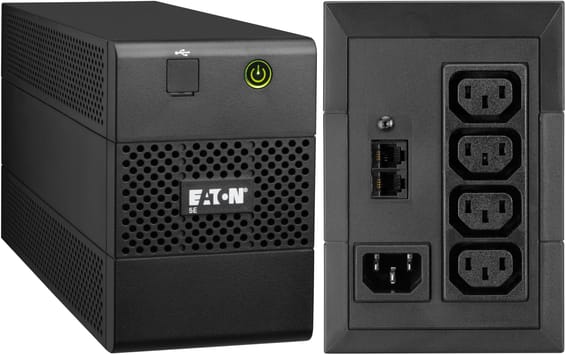 Onduleur Line-interactive Eaton 5E 5E650IUSB - 360 W / 650 VA - 4 prises C13