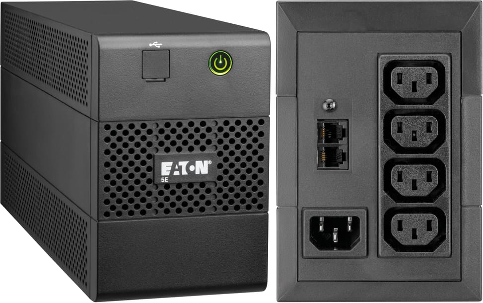 Eaton 5E 5E850IUSB Line-Interactive UPS - 480 W / 850 VA - 4 C13 outlets — image 1