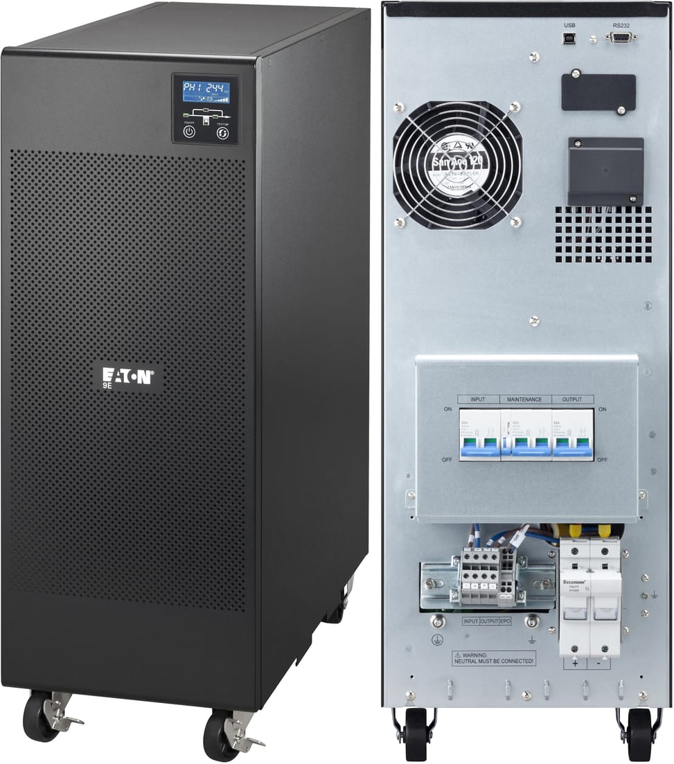 Eaton 9E 9E6Ki Online UPS - 4800 W / 6 kVA - Terminal block — image 1