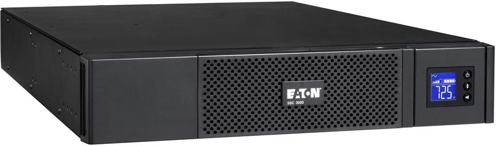جهاز UPS تفاعلي خطي Eaton 5SC 5SC3000IRT - 2700 W / 3000 VA - 8 مقابس C13 / مقبس C19 واحد - رف 2U — صورة 2