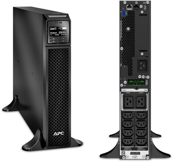 Onduleur On-line APC Smart-UPS SRT SRT2200XLI - 1980 W / 2200 VA - 8 prises C13 + 2 prises C19