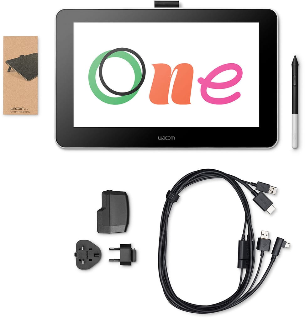 Écran interactif à stylet Wacom One 13 DTC133  (DTC133W0B)