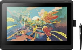 Écran interactif à stylet Wacom Cintiq 16 : Tablette Graphique avec écran 15,6" Full HD (DTK1660K0B)