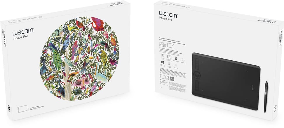 Tablette Graphique Wacom Intuos Pro Moyenne - USB & Bluetooth (PTH-660-S)
