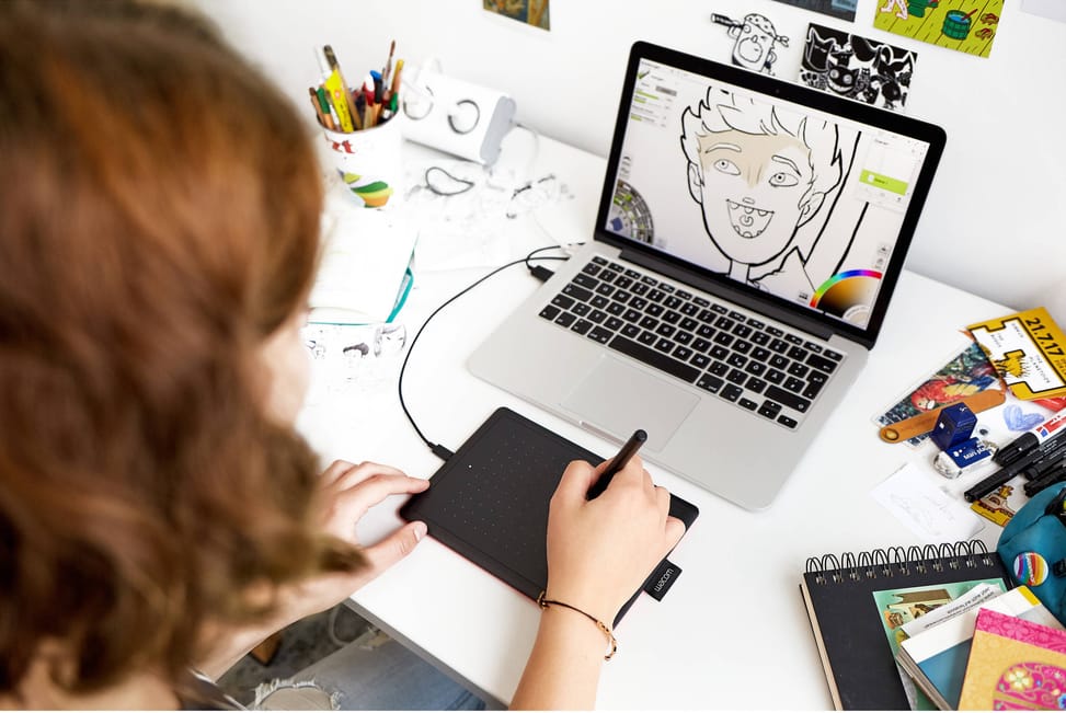 Tablette Graphique One by Wacom Petite - USB (CTL-472-S)