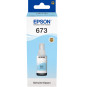 زجاجة حبر Epson أصلية Epson 673 LC (T6735) سماوي فاتح (C13T67354A)