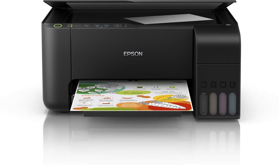 طابعة متعددة الوظائف بخزانات حبر قابلة للتعبئة Epson EcoTank L3150 (C11CG86407) — صورة 14