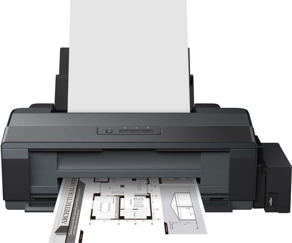 طابعة A3+ بخزانات حبر قابلة لإعادة التعبئة Epson EcoTank L1300 (C11CD81403) — صورة 2