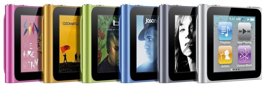 iPod nano 8 GB d'Apple (6ème génération)