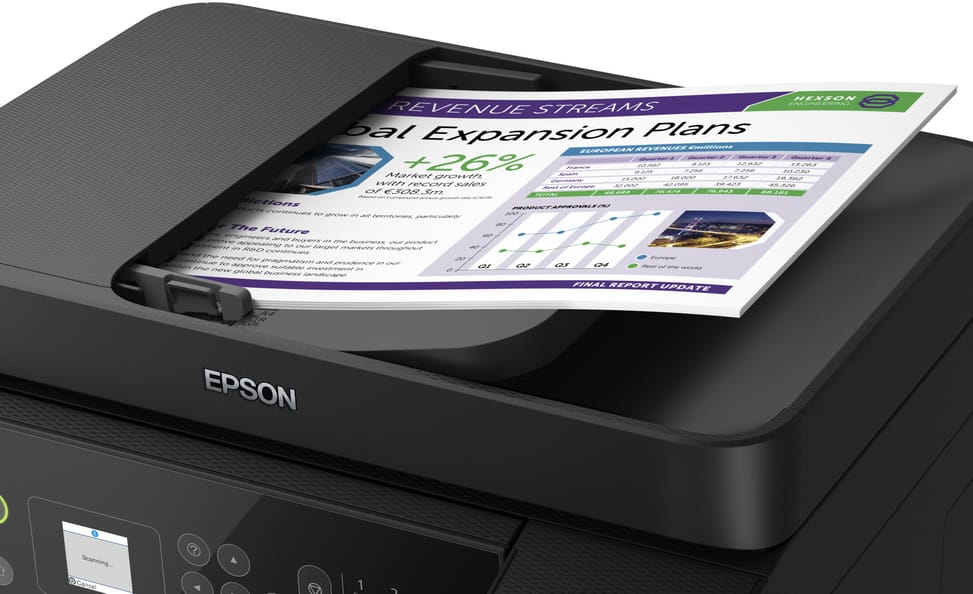 Epson EcoTank L5190 Imprimante multifonction à réservoirs rechargeables (C11CG85404)